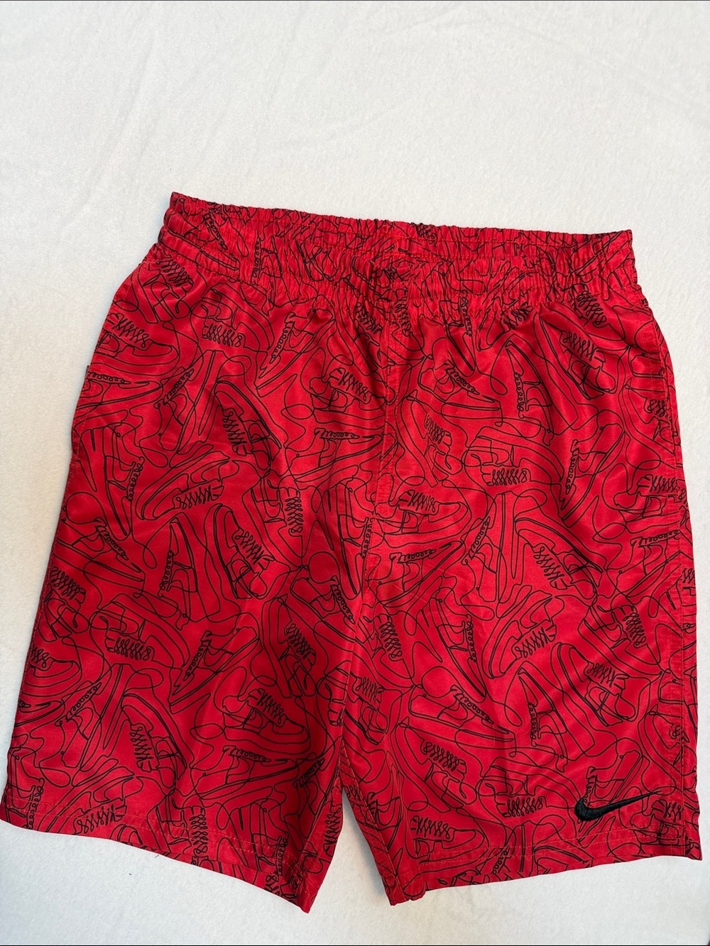 Nike Boys Sneaker 7” Volley Swim Trunks Size L